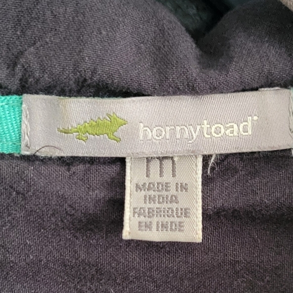 Horny Toad Black and Green Zipup - Picture 3 of 4